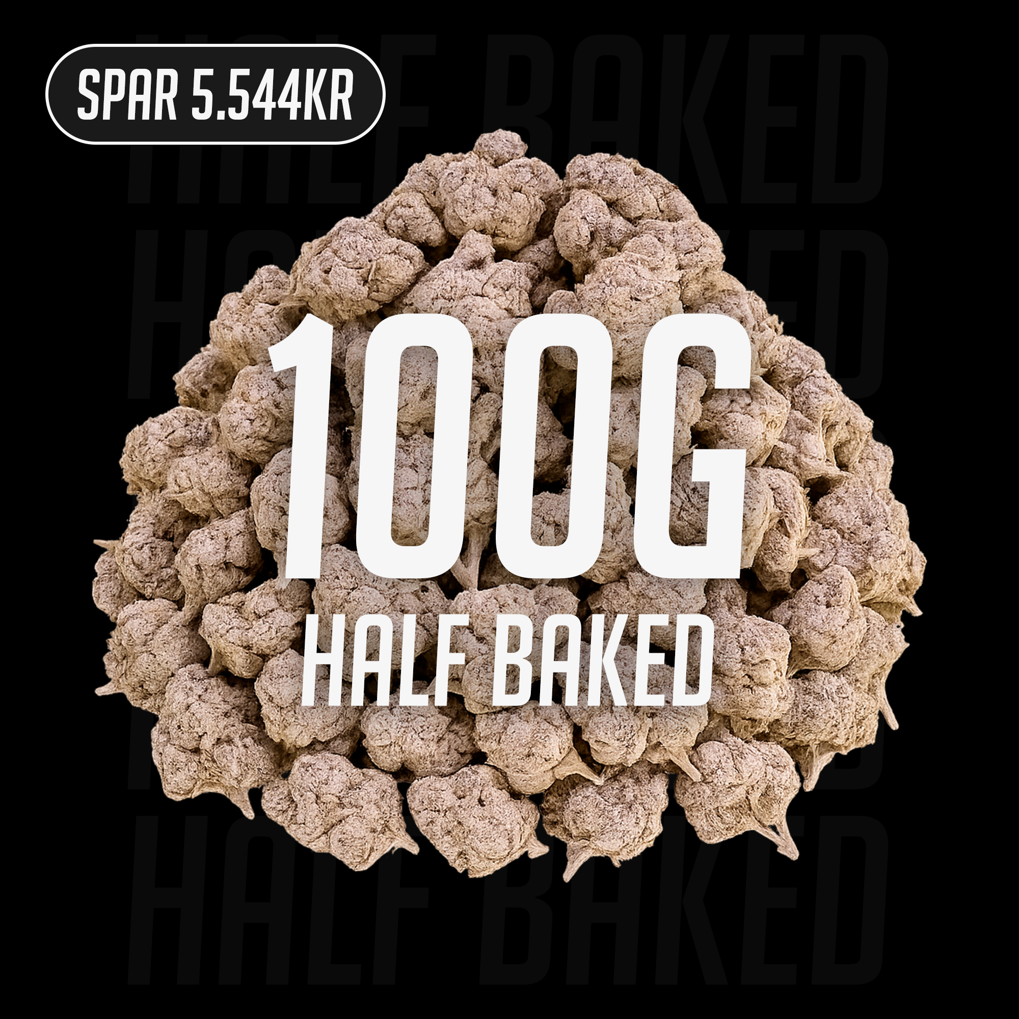 Half Baked - 24% THCA 100g