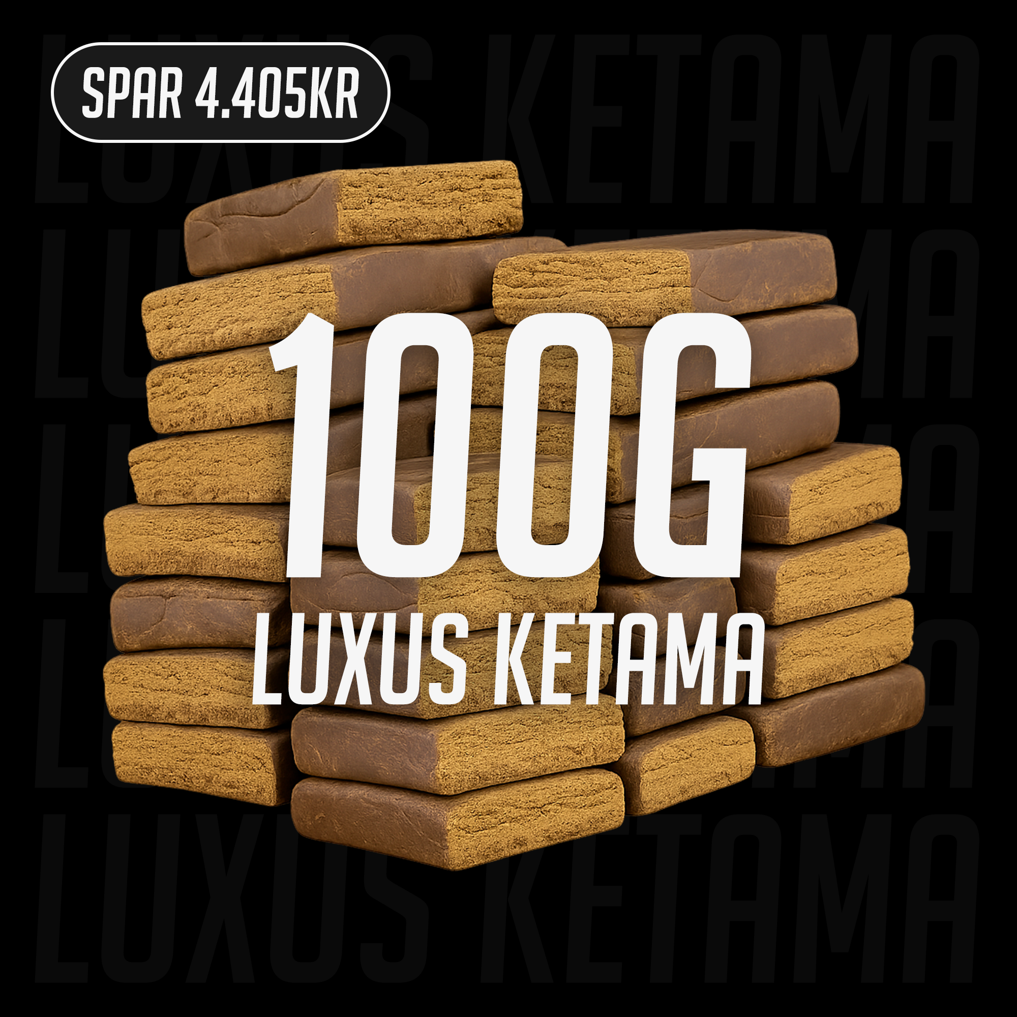 Luxus Ketama - 25% THCA 100g