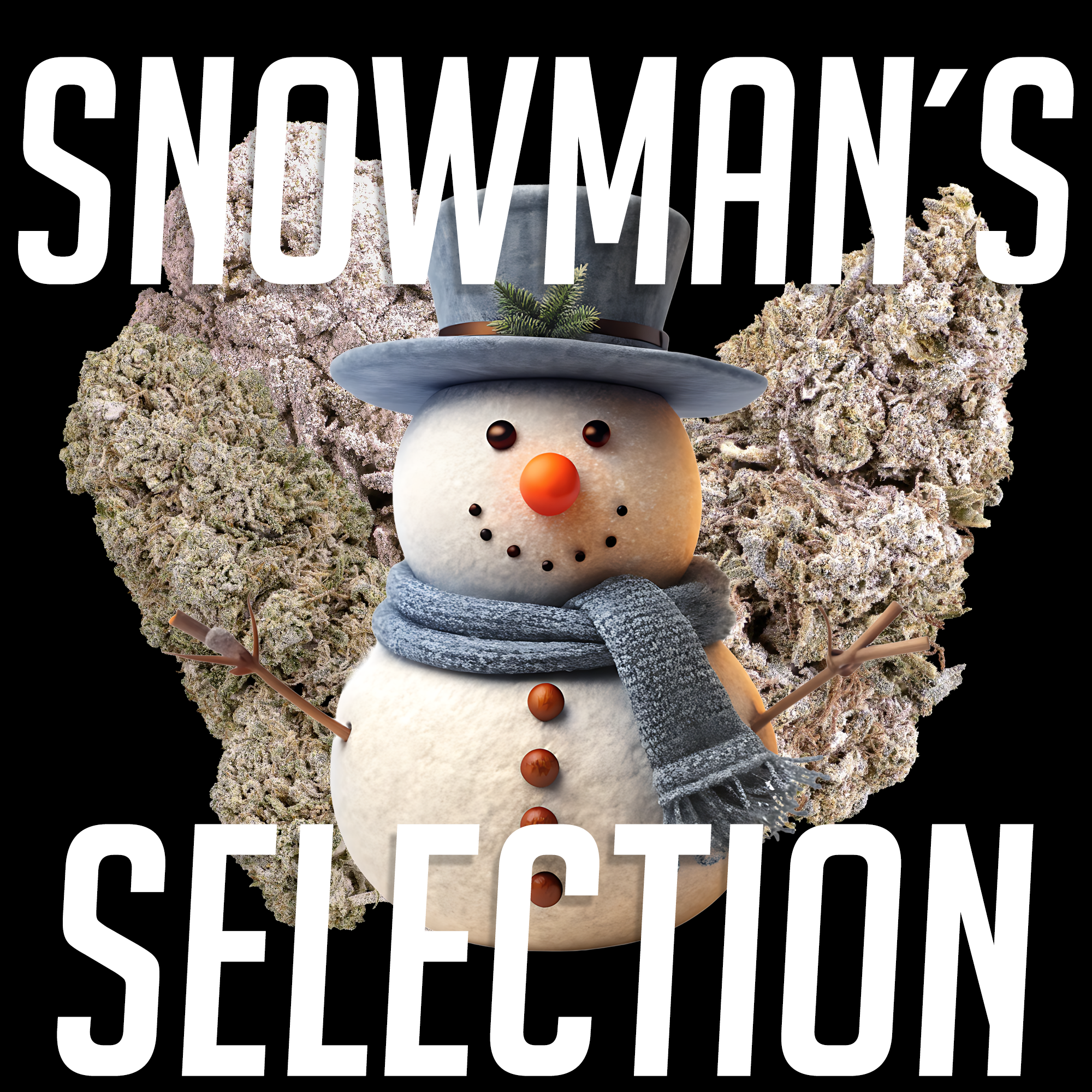 Snowman’s Selection – Frosted Flower Bundle 6g